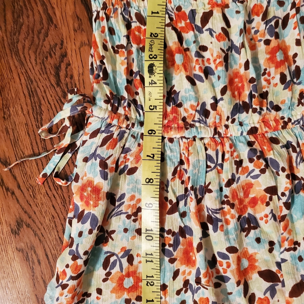 O'Neill strapless peplum top. Size XS. NWT - Picture 2 of 4